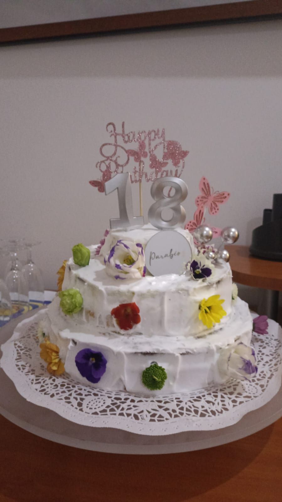 Bolo de aniversário 1
