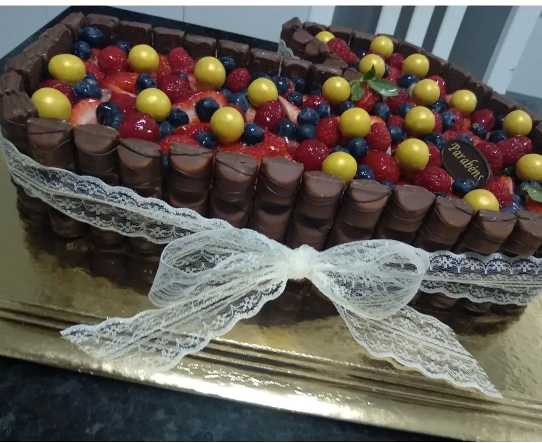 Bolo de aniversário 30