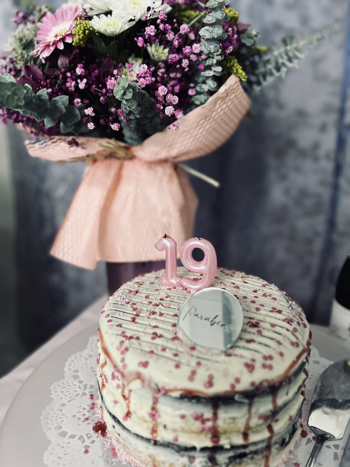 Bolo de aniversário 37